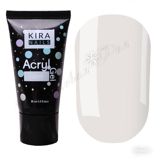 Kira Nails Acryl Gel clear Акрил-гель, 30 мл