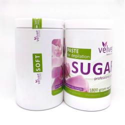 Velvet Sugar Paste Soft Паста для шугаринга легкая, 1800 гр