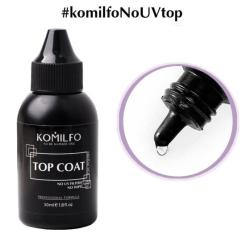 Komilfo No Wipe Top No Filters Топ без липкого слоя без УФ фильтров (без кисточки), 50 мл