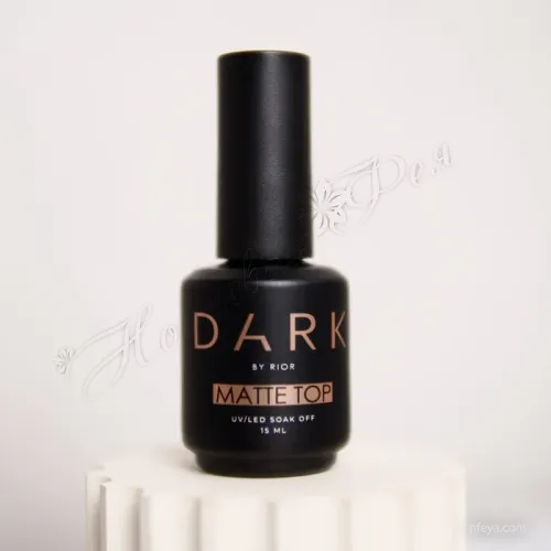 DARK Matte Top Матовий топ без липкого шару, 15 мл