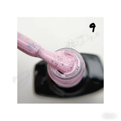 Master-Prof Milky Гель-лак із вкрапленнями/крихта, 8 мл