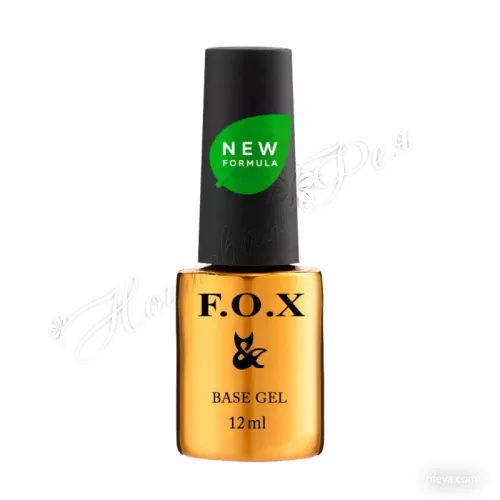 Fox Base Power Базовое покрытие для ногтей средней консистенции, 12 мл