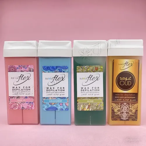 Italwax FLEX віск у касетах (катриджах) з роликом для депіляції, 100 мл