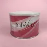 Italwax Віск у банку для депіляції (натуральний, алоє, рожевий віск, цинк), 400 мл