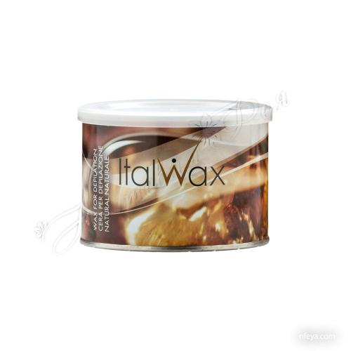 Italwax Воск в банке для депиляции (натуральный, алое, розовый воск, цинк) , 400 мл