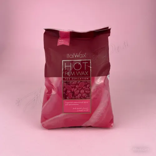Italwax HOT Віск гарячий плівковий Rose/троянда в гранулах, 500 г