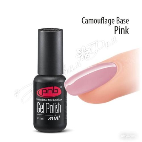 PNB UV/LED Camouflage Base Pink Камуфлююча база рожева, 4мл