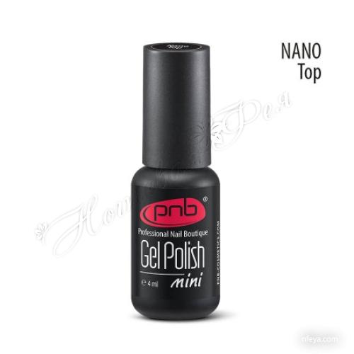 PNB UV/LED NANO Top No wipe Топ без липкого слоя, 4 мл