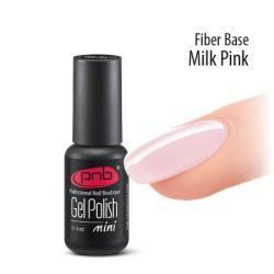 PNB UV/LED Fiber Base Milk Pink База молочно-розовая, 4 мл