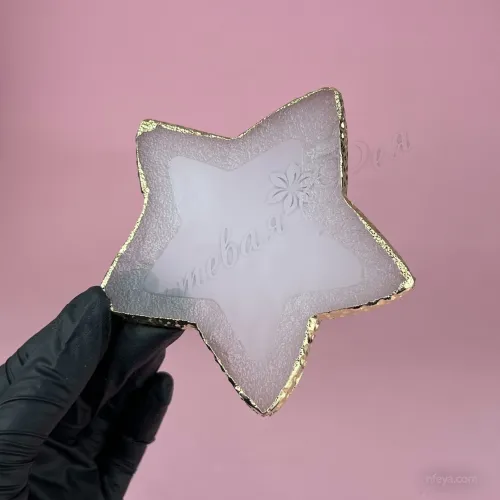 Палітра обрамлена металом (листочок, коло, квадрат,метелик, серце, зірочка)