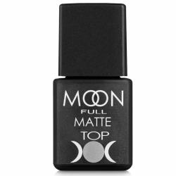 Moon Full Top Matte Матовое верхнее покрытие для гель-лака, 8 мл