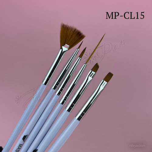 Master Prof Набір пензлів CL-15 6 в 1, 1 уп.