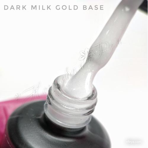 DARK Milk base Gold Камуфлирующая каучуковая база, 15 мл