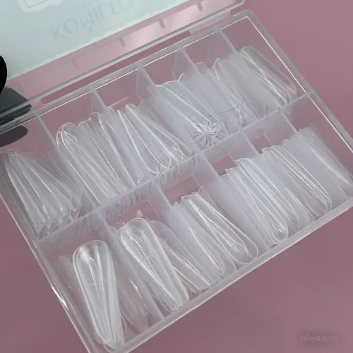 Komilfo Acry Gel Top Nail Forms Верхние формы, 120 шт