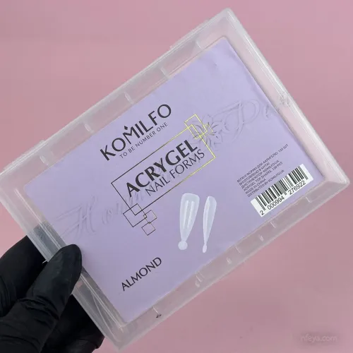Komilfo Acry Gel Top Nail Forms Верхние формы, 120 шт