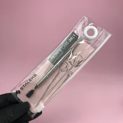 Staleks/Сталекс PBC-30/2 Лопатка маникюрная BEAUTY & CARE 30 TYPE 1 (скругленный пушер + прямоугольный пушер)