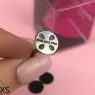 Staleks PDset-10 Диск педикюрный XS в комплекте со сменным файлом 150 грит 5 шт (10 мм)