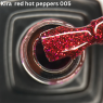 Kira Red Hot Peppers Гель-лак, 6 мл