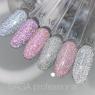 Saga Gel polish FIERY Гель-лак светоотражающий с блестками, 8 и 9 мл
