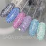 Saga Gel polish FIERY Гель-лак светоотражающий с блестками, 8 и 9 мл
