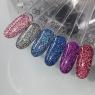 Saga Gel polish FIERY Гель-лак светоотражающий с блестками, 8 и 9 мл