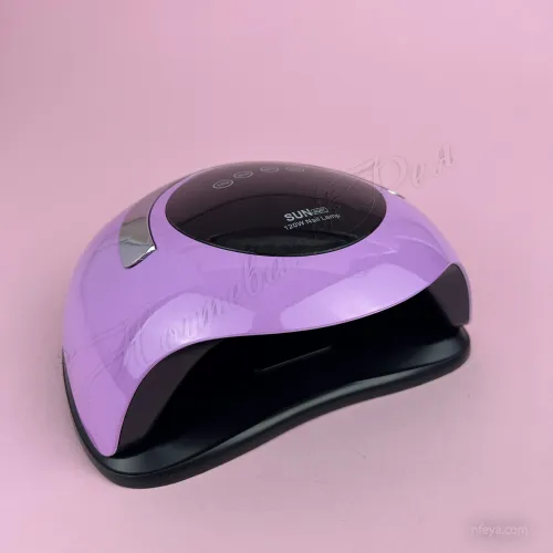 Лампа SUN BQ-5T (Pink, Violet, Mirror, Mirror Violet) LED+UV 120 W з ручкою, 1 шт