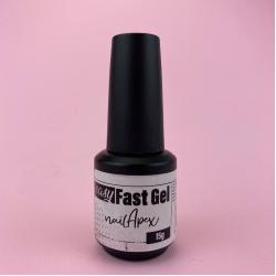 Nail Apex Easy Fast Gel Гель з пензликом рідкий, без опила, 15 мл