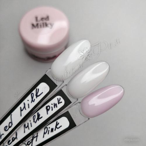 Adrian LED Builder Моделюючий гель, 5 г (Milky, Milk Pink, Soft Pink)