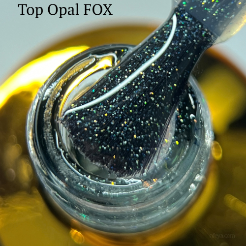 Fox Top Opal Топ без липкого слоя с эффектом мерцания, 7 мл