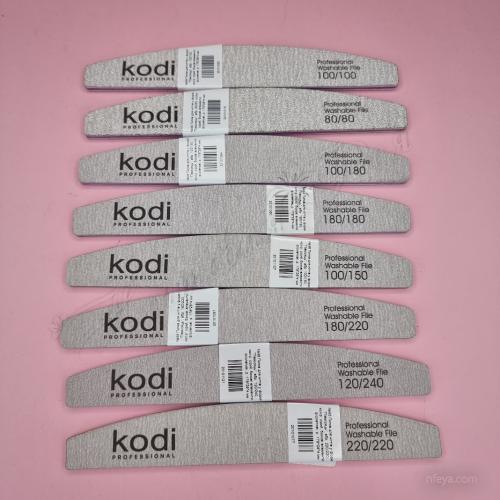 Kodi пилка полубанан серая (боковые элементы: фиолетовые), 1 шт