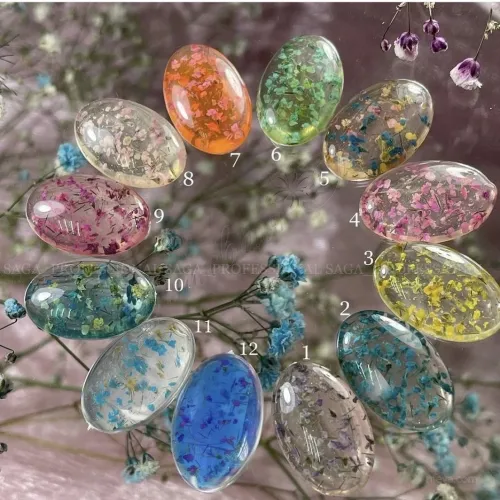 Saga flower fairy gel Гель с сухоцветами в баночке, 5 мл