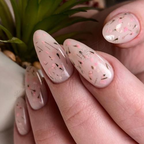 Saga flower fairy gel Гель с сухоцветами в баночке, 5 мл