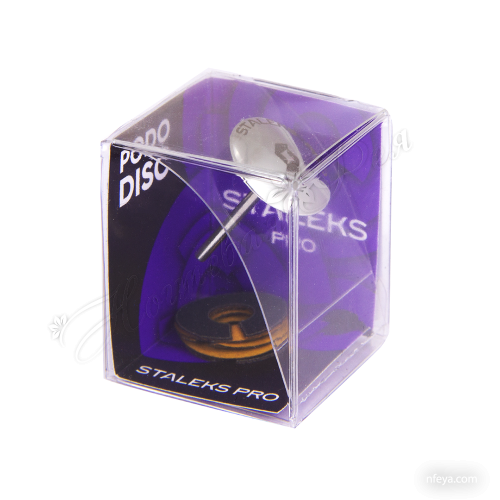 Staleks/Сталекс UPDset-25 Диск педикюрна парасолька PODODISC EXPERT L в комплекті зі змінним файлом-кільцем 5 шт (25 мм)