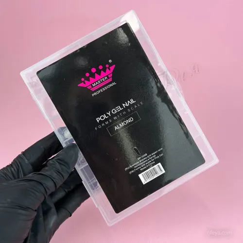 Master-Prof Paly Nail Tips Верхние формы ALMOND, ARCH, MULTISHAPE, 120 шт