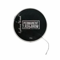 Permanent Lash&Brow Нить для тридинга, 50 м в черном чехле, 1 уп