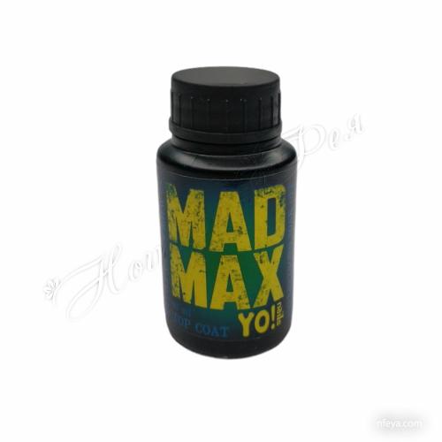 YoNails Mad Max Top Суперстійкий топ без липкого шару з УФ-фільтрами, 30 мл