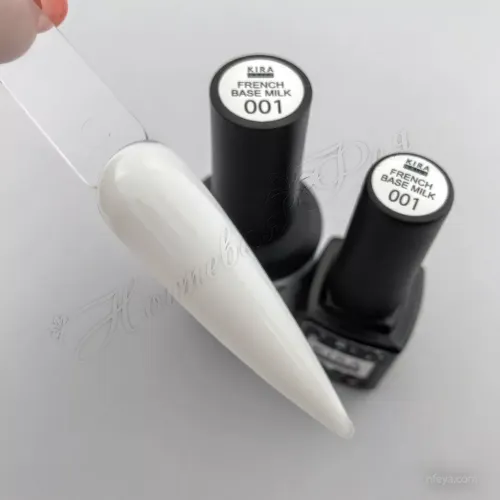 Kira French Base (Opal, Milk) База для гель-лака, 15 мл