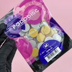 Staleks Pro PDFB-20 Спонж-файл для педикюрного диска M, 25 шт