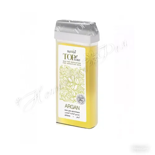 Italwax TOP Line Віск у касетах з роликом (корал, орхідея, перли, аргану), 100 мл