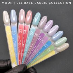 Moon Full Barbie color Rubber base Цветная база для гель-лака, 8 мл