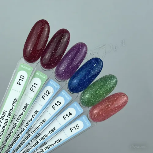 Molekula FLASH Effect Світловідбивний гель-лак (F), 6 мл