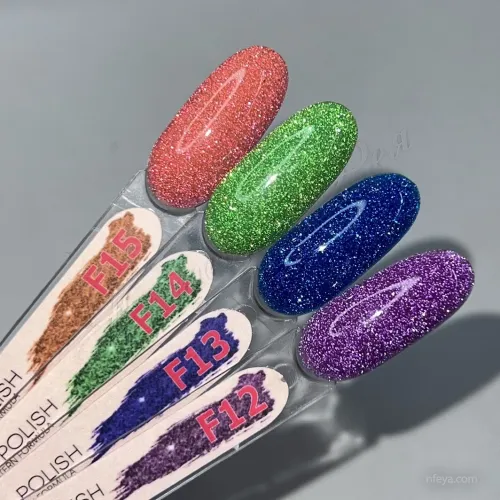 Molekula FLASH Effect Світловідбивний гель-лак (F), 6 мл