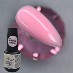 Nail Apex Milk Pink Top Молочно-рожевий топ, 15 мл