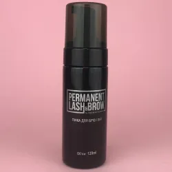 Permanent Lash&Brow Очищающая пенка для бровей и ресниц, 120 мл