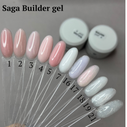 Saga Builder gel Моделирующий гель для наращивания, 30 мл