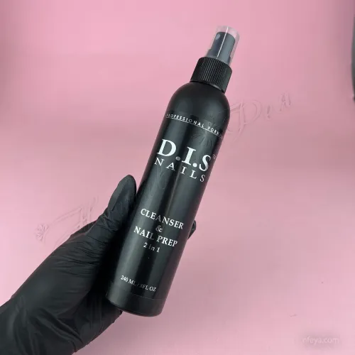 Dis Cleanser/Nail Prep 2 in 1 Средство для снятия липкого слоя и обезжиривания, 240 мл