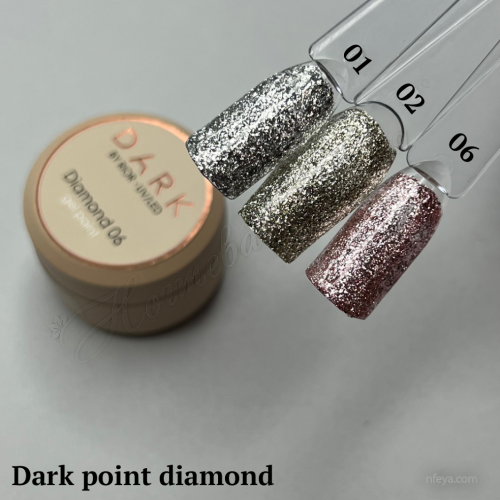 DARK Diamond Gel Гель с блестками, 4 мл