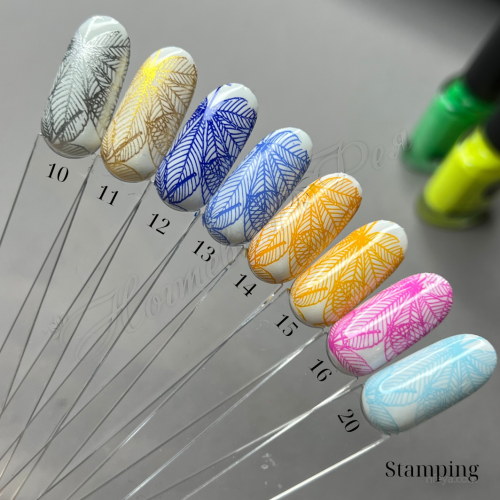 Saga Stamping paint Краска для стемпинга, 8 мл