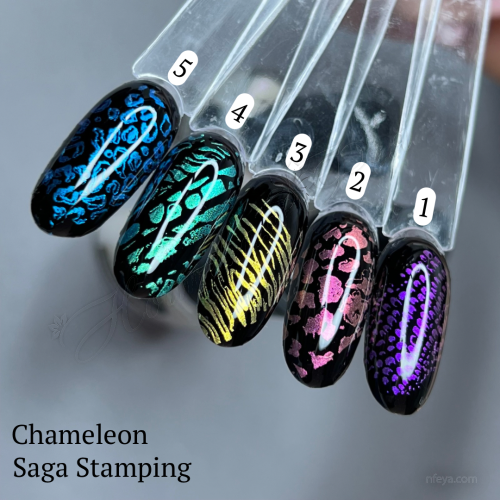 Saga Stamping paint Фарба для стемпінгу, 8 мл