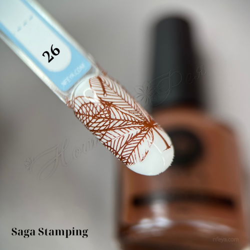 Saga Stamping paint Фарба для стемпінгу, 8 мл